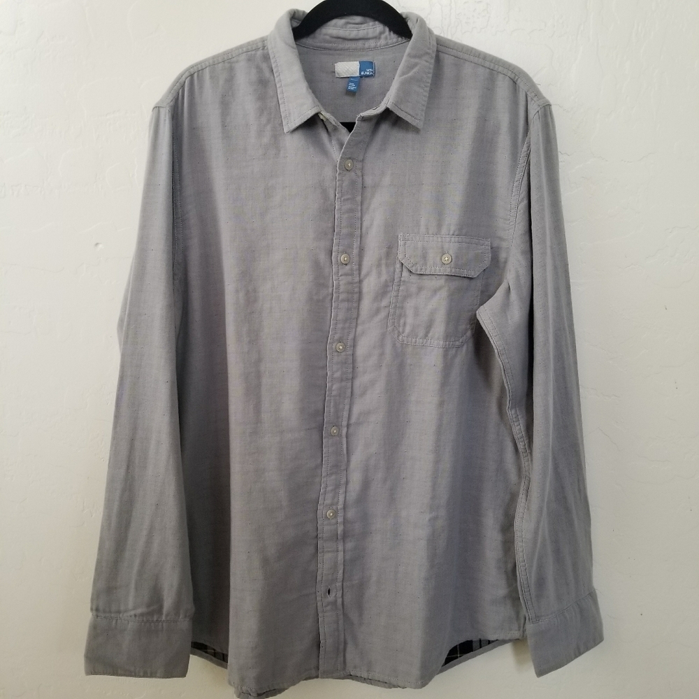 14th & Union button up shirt unique fabric! Lined